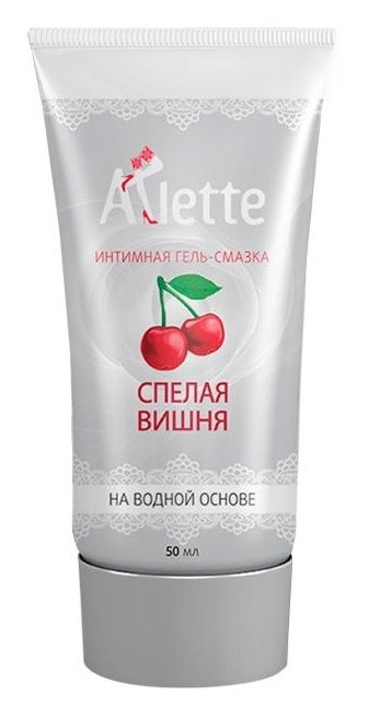 Интимная гель-смазка на водной основе Arlette  Спелая вишня  - 50 мл. - Arlette - купить с доставкой в Екатеринбурге