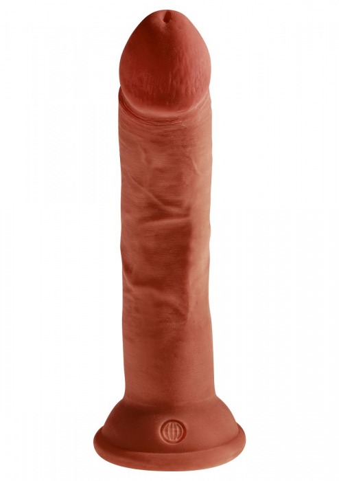 Коричневый фаллоимитатор на присоске 8  Triple Density Cock - 24,1 см. - Pipedream