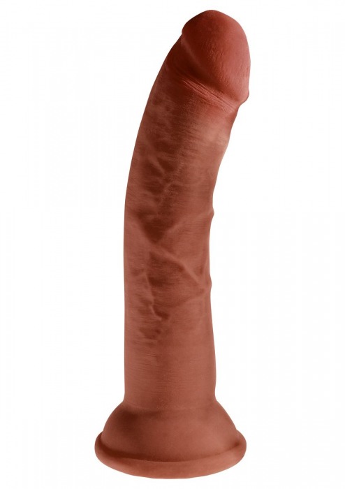 Коричневый фаллоимитатор на присоске 8  Triple Density Cock - 24,1 см. - Pipedream