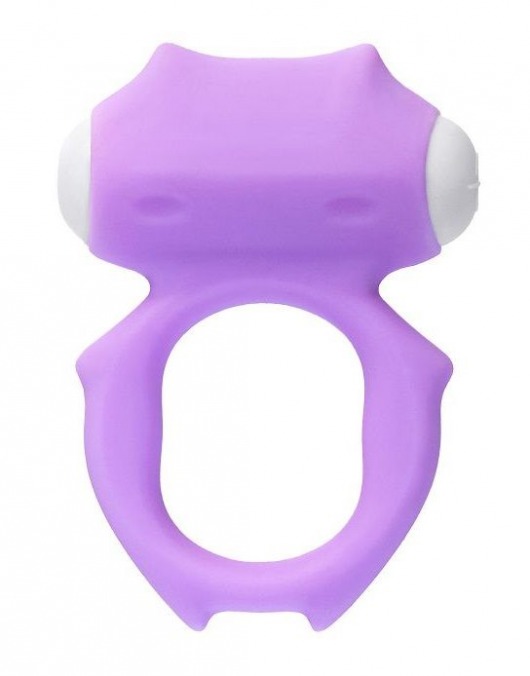 Фиолетовое виброкольцо на пенис Zort - A-toys - в Екатеринбурге купить с доставкой