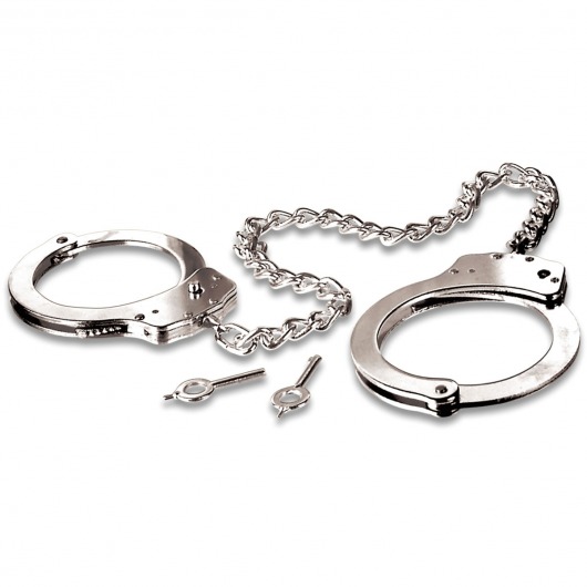 Металлические наручники Metal Leg Cuffs - Pipedream - купить с доставкой в Екатеринбурге
