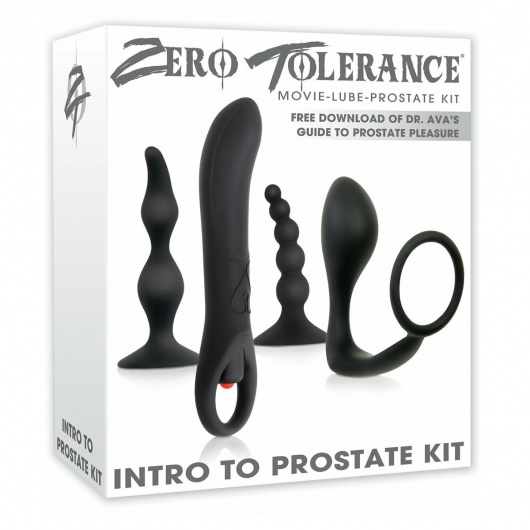 Набор стимуляторов простаты Intro To Prostate Kit - Zero Tolerance - в Екатеринбурге купить с доставкой