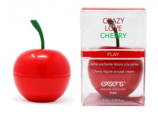 Крем для стимуляции сосков Crazy Love Cherry - 8 мл. - Exsens - купить с доставкой в Екатеринбурге