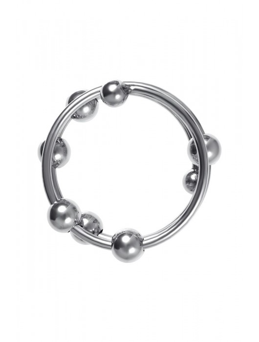 Большое металлическое кольцо под головку пениса - ToyFa - купить с доставкой в Екатеринбурге