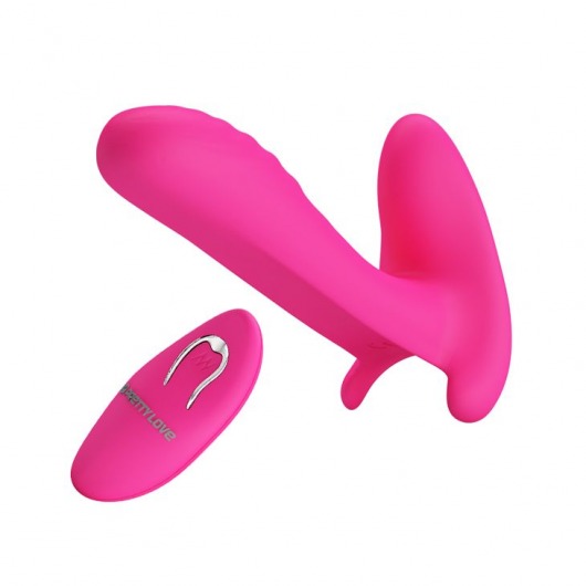 Розовый мультифункциональный вибратор Remote Control Massager - Baile