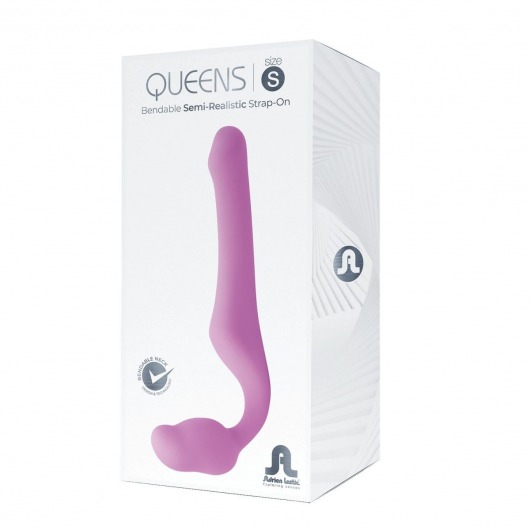 Сиреневый безремневой страпон Queens S - Adrien Lastic - купить с доставкой в Екатеринбурге