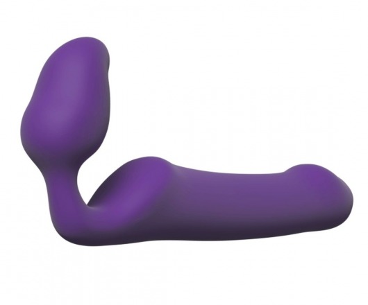 Фиолетовый безремневой страпон Queens L - Adrien Lastic - купить с доставкой в Екатеринбурге