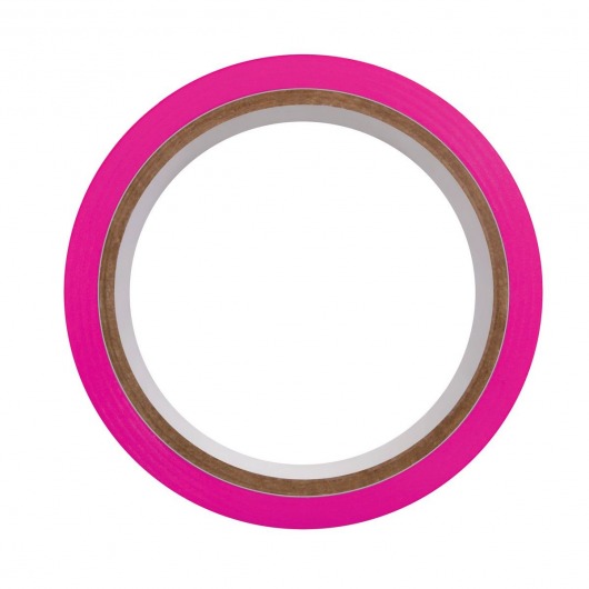 Розовая лента для бондажа Pink Bondage Tape - 20 м. - Evolved - купить с доставкой в Екатеринбурге