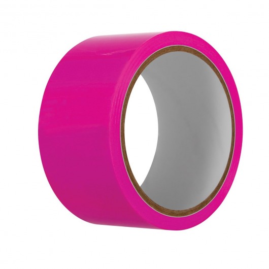 Розовая лента для бондажа Pink Bondage Tape - 20 м. - Evolved - купить с доставкой в Екатеринбурге