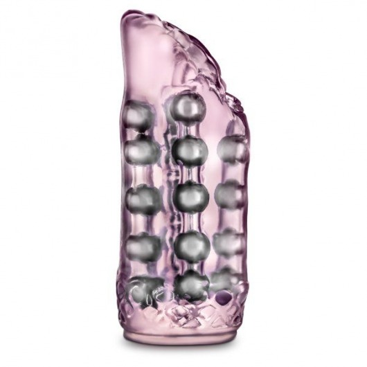 Розовый мастурбатор-вагина со стимулирующими бусинами Super Stroker - Blush Novelties - в Екатеринбурге купить с доставкой