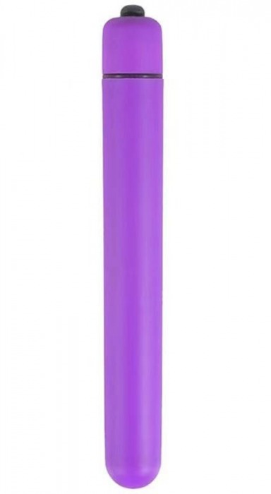 Фиолетовая удлиненная вибропуля - 13 см. - Главсексмаг
