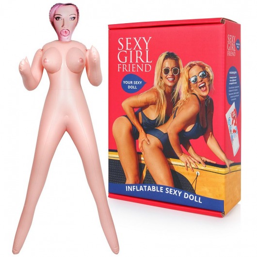 Надувная секс-кукла  Анджелина - Bior toys - в Екатеринбурге купить с доставкой