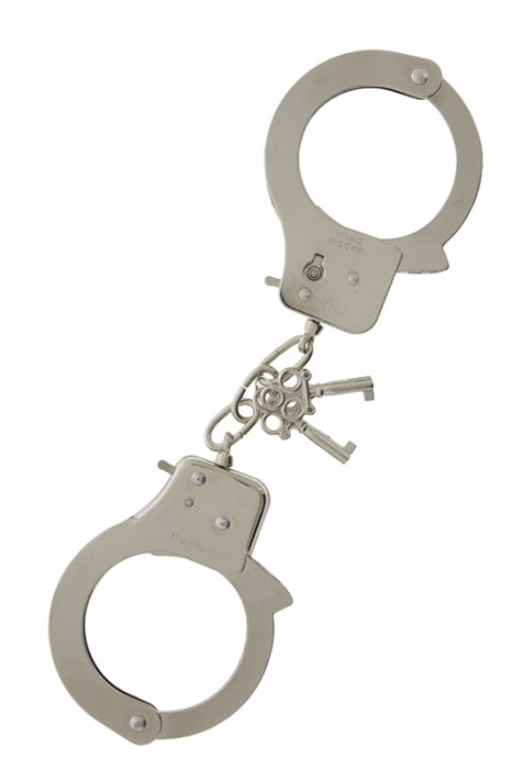 Металлические наручники с ключиками - Tonga - купить с доставкой в Екатеринбурге