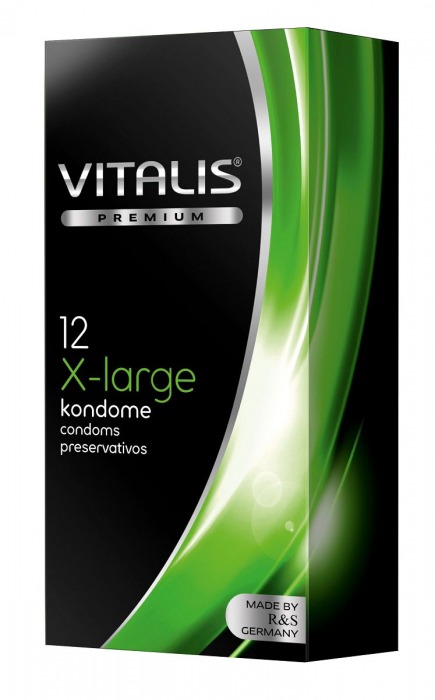 Презервативы увеличенного размера VITALIS PREMIUM x-large - 12 шт. - Vitalis - купить с доставкой в Екатеринбурге