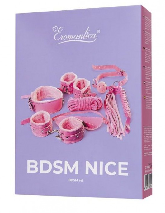 Набор для ролевых игр BDSM Nice - Eromantica - купить с доставкой в Екатеринбурге