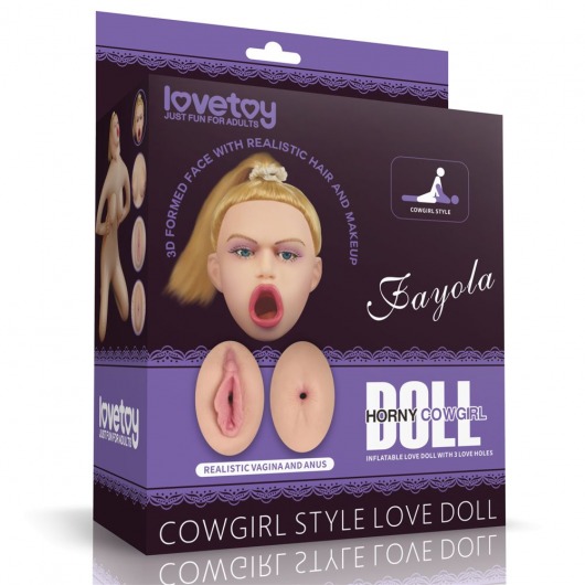 Надувная секс-кукла Fayola - Lovetoy - в Екатеринбурге купить с доставкой