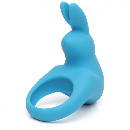 Голубое эрекционное виброкольцо Happy Rabbit Rechargeable Rabbit Cock Ring - Happy Rabbit - в Екатеринбурге купить с доставкой