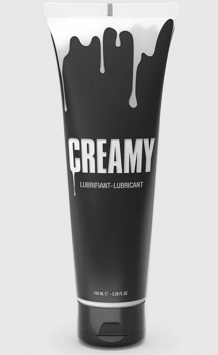 Смазка на водной основе Creamy с консистенцией спермы - 150 мл. - Strap-on-me - купить с доставкой в Екатеринбурге