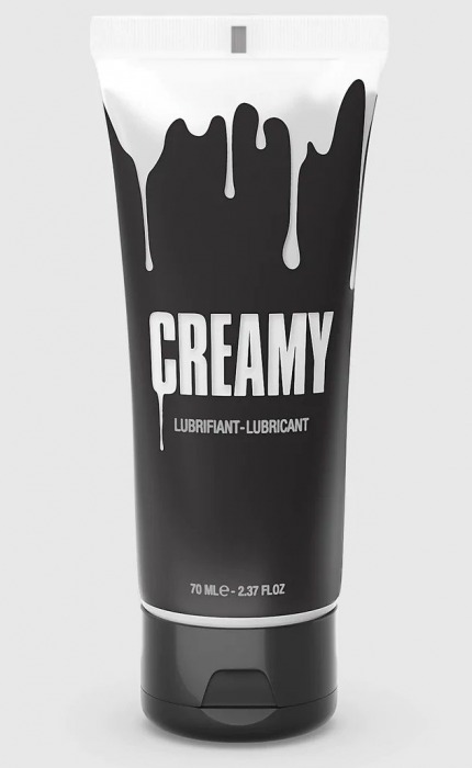 Смазка на водной основе Creamy с консистенцией спермы - 70 мл. - Strap-on-me - купить с доставкой в Екатеринбурге