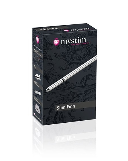 Зонд для электростимуляции уретры Slim Finn - 15 см. - MyStim - купить с доставкой в Екатеринбурге