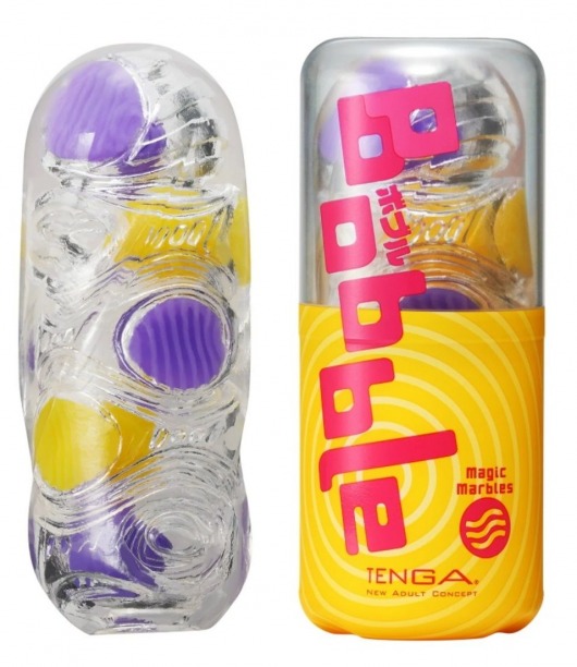 Мастурбатор Tenga Bobble Magic Marbles - Tenga - в Екатеринбурге купить с доставкой