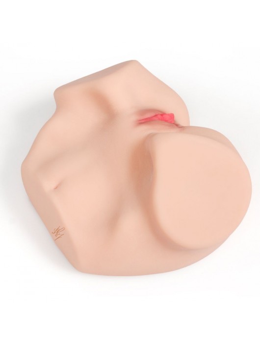 Телесный мастурбатор-полуторс Maria Onehole Real Vagina с двойным слоем материала - KOKOS - в Екатеринбурге купить с доставкой