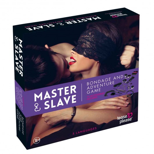 БДСМ-набор Master Slave Bondage And Adventure Game - Tease&Please - купить с доставкой в Екатеринбурге