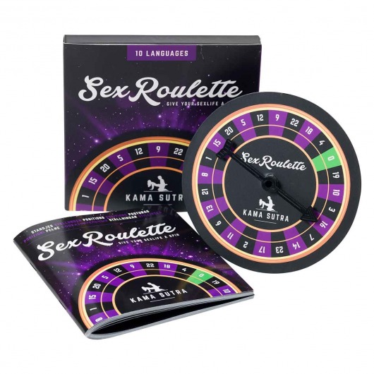 Настольная игра-рулетка Sex Roulette Kamasutra - Tease&Please - купить с доставкой в Екатеринбурге