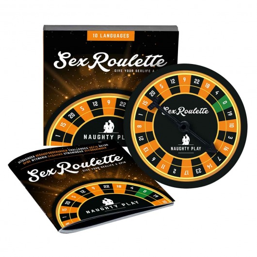 Настольная игра-рулетка Sex Roulette Naughty Play - Tease&Please - купить с доставкой в Екатеринбурге