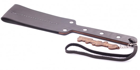 Гладкий мягкий удлиненный пэддл с заклепками - 32 см. - Crazy Handmade - купить с доставкой в Екатеринбурге