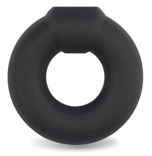 Черное эрекционное кольцо Ultra Soft Platinum Cure Silicone Cockring - Lovetoy - в Екатеринбурге купить с доставкой