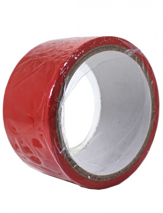 Красный скотч для связывания Bondage Tape - 15 м. - Eroticon - купить с доставкой в Екатеринбурге