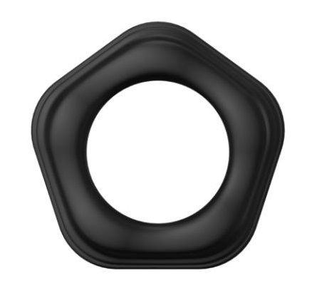 Черное эрекционное кольцо №05 Cock Ring - Erozon - в Екатеринбурге купить с доставкой