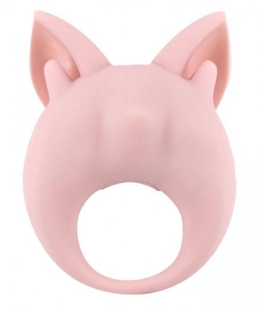 Нежно-розовое перезаряжаемое эрекционное кольцо Kitten Kiki - Lola Games - в Екатеринбурге купить с доставкой