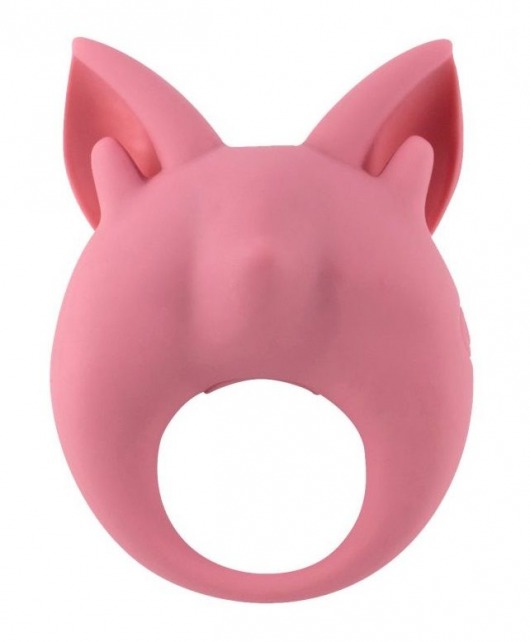 Розовое перезаряжаемое эрекционное кольцо Kitten Kiki - Lola Games - в Екатеринбурге купить с доставкой