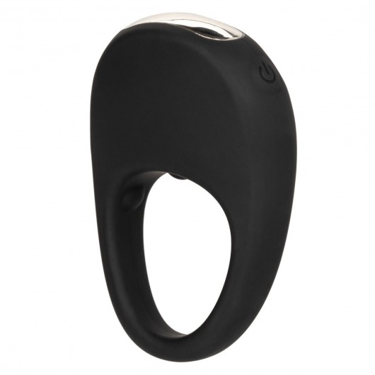 Черное эрекционное виброкольцо Silicone Rechargeable Pleasure Ring - California Exotic Novelties - в Екатеринбурге купить с доставкой