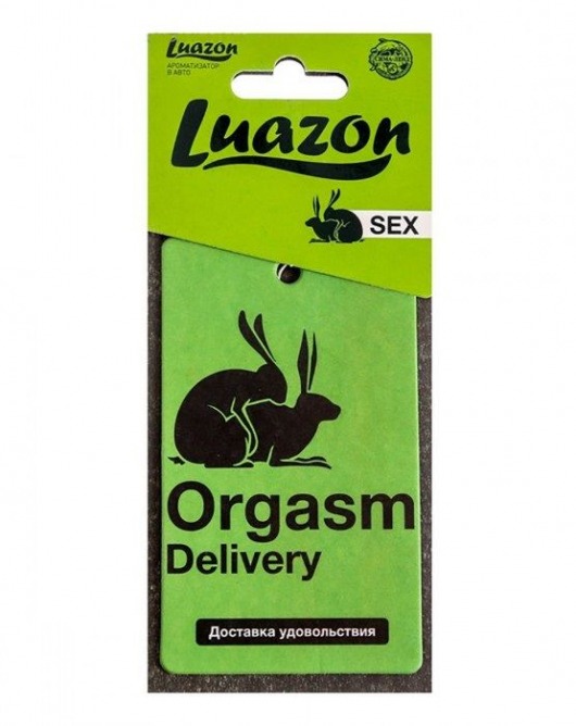 Ароматизатор в авто «Orgasm» с ароматом мужского парфюма - Luazon - купить с доставкой в Екатеринбурге
