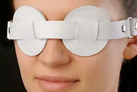 Белая маска-очки - Sitabella - купить с доставкой в Екатеринбурге