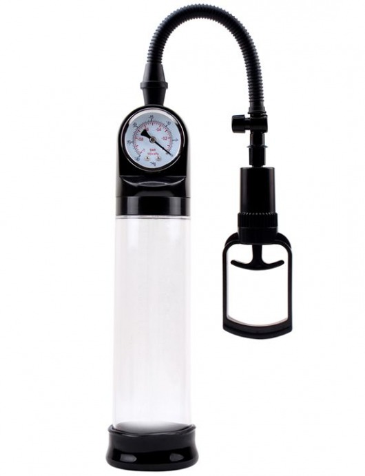 Прозрачная вакуумная  помпа с манометром Accu-Meter Power Pump X2 - Chisa - в Екатеринбурге купить с доставкой