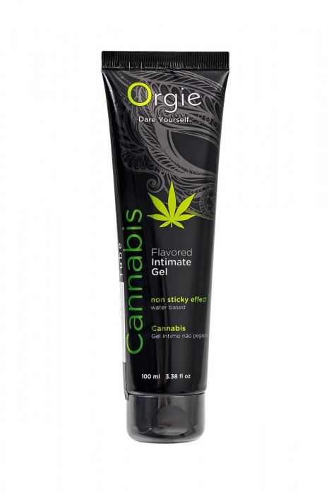 Интимный гель на водной основе ORGIE Lube Tube Cannabis - 100 мл. - ORGIE - купить с доставкой в Екатеринбурге