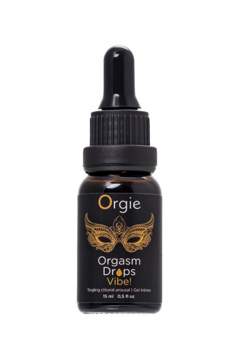 Возбуждающий гель для клитора ORGIE Orgasm Drops Vibe - 15 мл. - ORGIE - купить с доставкой в Екатеринбурге