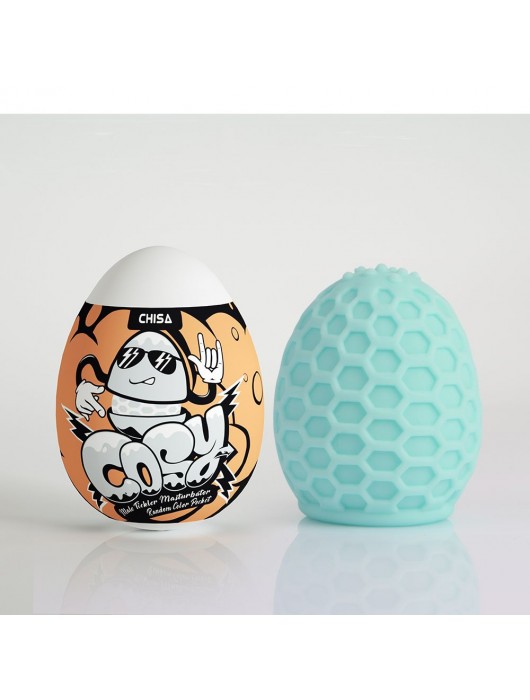 Аквамариновый мастурбатор-яйцо Male Tickler Masturbator - Chisa - в Екатеринбурге купить с доставкой