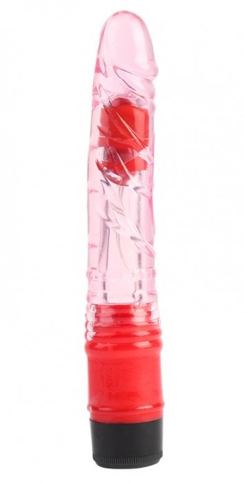 Розовый вибратор-реалистик 8.8 Inch Realistic Vibe - 22,3 см. - Chisa