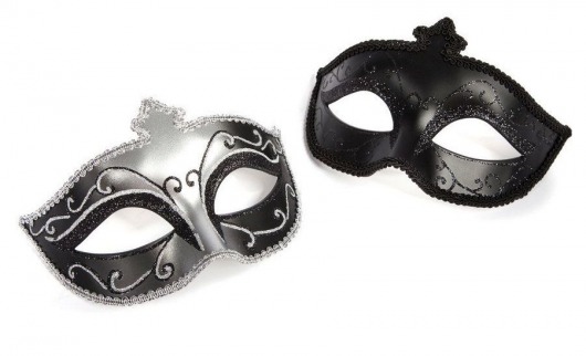 Набор из двух маскарадных масок Masks On Masquerade - Fifty Shades of Grey - купить с доставкой в Екатеринбурге