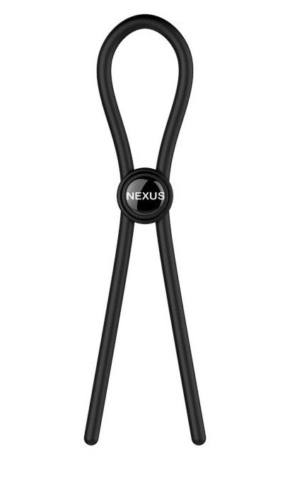 Черное эрекционное лассо Nexus Forge Single - Nexus Range - в Екатеринбурге купить с доставкой