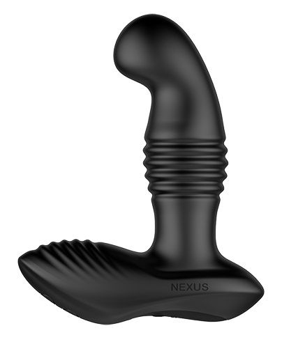Черный массажер простаты Nexus Thrust с возвратно-поступательными движениями - 13,8 см. - Nexus Range - в Екатеринбурге купить с доставкой