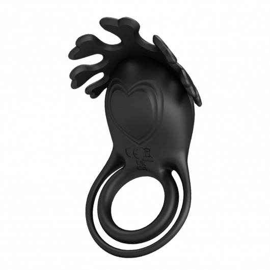 Черное эрекционное кольцо с вибрацией Ruben - Baile - в Екатеринбурге купить с доставкой