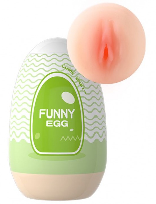 Мастурбатор-вагина Funny Egg - Eroticon - в Екатеринбурге купить с доставкой