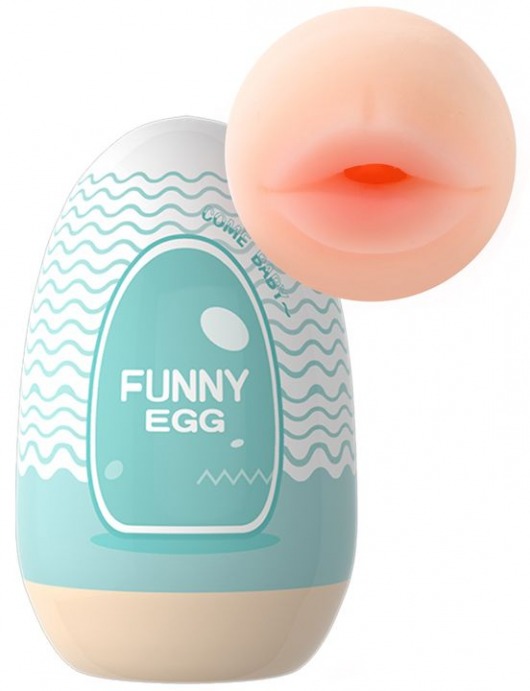 Мастурбатор-ротик Funny Egg - Eroticon - в Екатеринбурге купить с доставкой