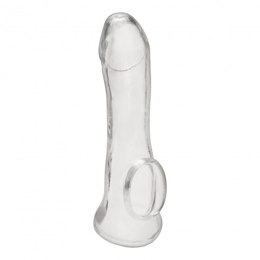 Прозрачная насадка на пенис Transparent Penis Enhancing Sleeve Extension - 15,9 см. - BlueLine - в Екатеринбурге купить с доставкой